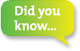 Did you know