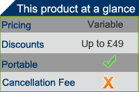 Discounts of up to £49 on British Gas Standard Electricity - this image summarises the text details given below. Discounts of up to £49 on British Gas Standard Electricity - this image summarises the text details given below.