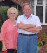 Mr and Mrs Carter are hoping that Leeds will come out on top