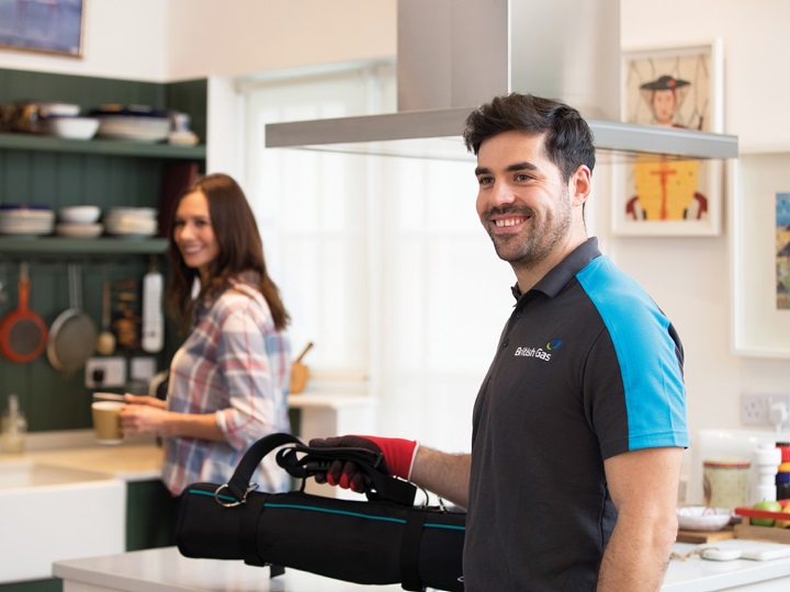 British Gas Boiler Service